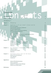 Literacy tools online learning Evaluation Report