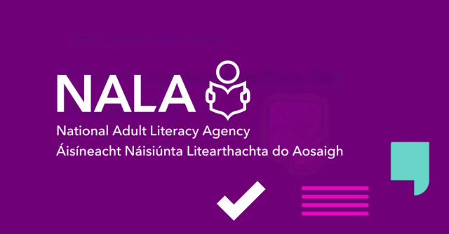 National Adult Literacy Agency banner logo