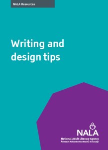 Cover of 'Writing and Design Tips'