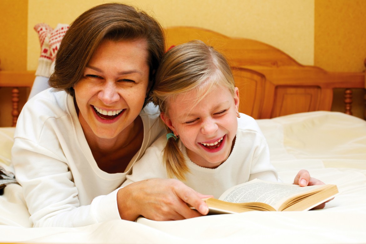 We read together