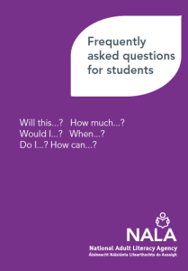 Frequently asked questions by literacy students (2008)