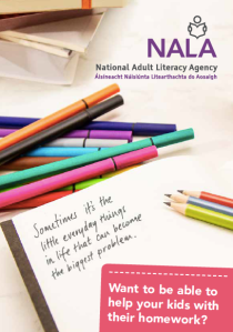 Leaflet - Want to be able to help your kids with their homework