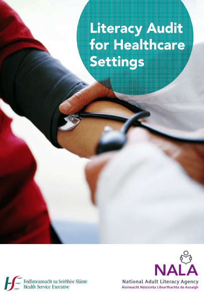 Literacy audit for healthcare settings