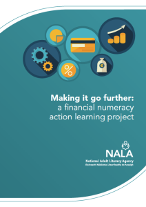 Making it go further - a financial numeracy action learning project