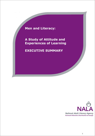 Men and literacy - a research report - executive summary (2009)