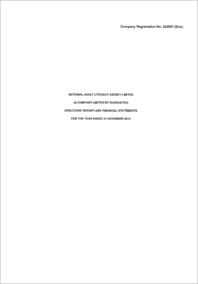 NALA Annual Audited Accounts 2013