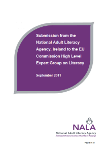 NALA Submission to High Level Expert Group on Literacy (2011)