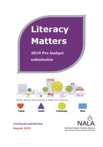 NALA pre-budget submission 2019