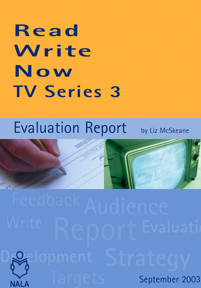 Read Write Now TV Series 3 - Evaluation Report