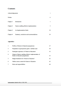 Implementation Guide for NALA / FAS / VEC