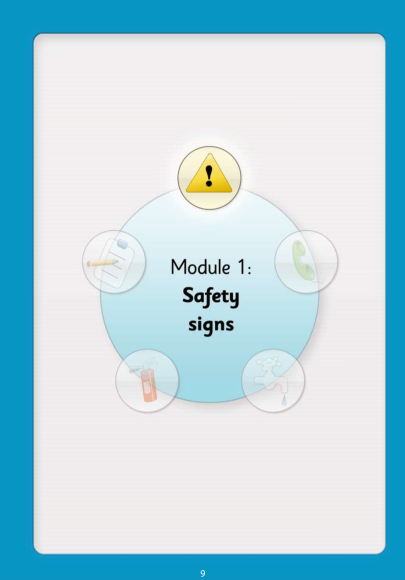 Steps to safety – module 1 – safety signs