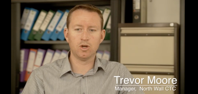 Still image from NALA video: Interview to Trevor More