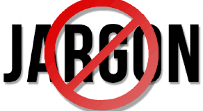 no more jargon