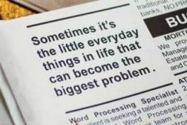 Newspaper clips