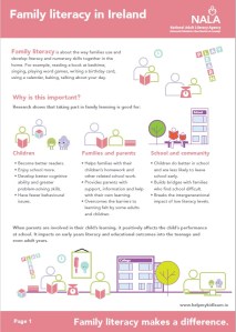 Family literacy in Ireland - a factsheet