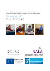 2017 National Literacy and Numeracy Awareness Campaign Evaluation - phase 2 (NALA)