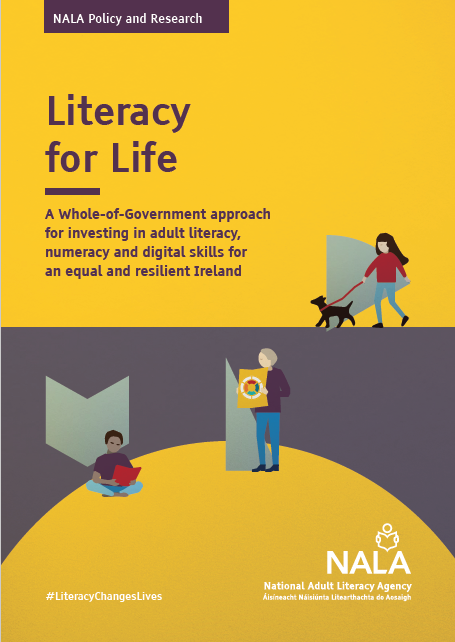 Literacy for life - book cover image