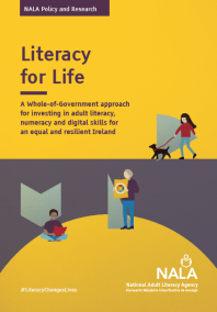 Literacy for life - book cover image