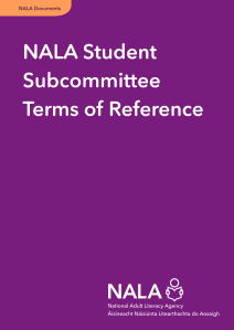 NALA Student Subcommittee Terms of Reference cover