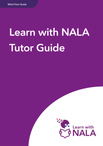 Learn with NALA Tutor Guide