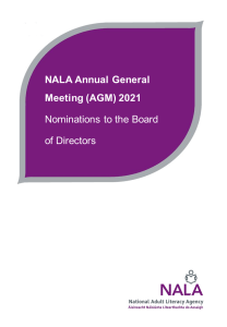 NALA Board Nominations 2021