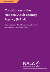 Constitution of the National Adult Literacy Agency (NALA)