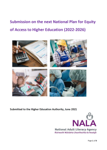 National Plan Equity of Access