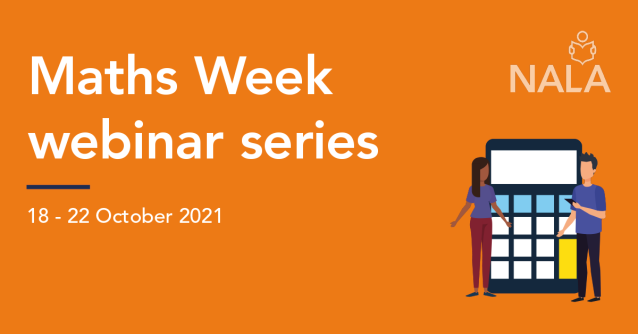 Maths week 2021 webinar series banner