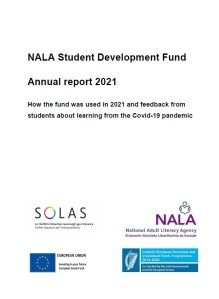 NALA Student Development Fund Annual report 2021 cover