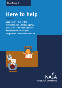 Portlaoise prison literacy