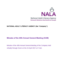 NALA AGM minutes