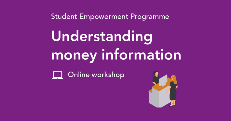 Understanding money information online workshop