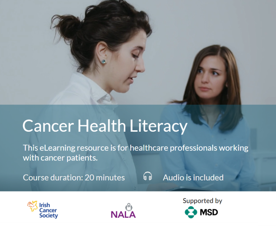 Cancer health literacy course