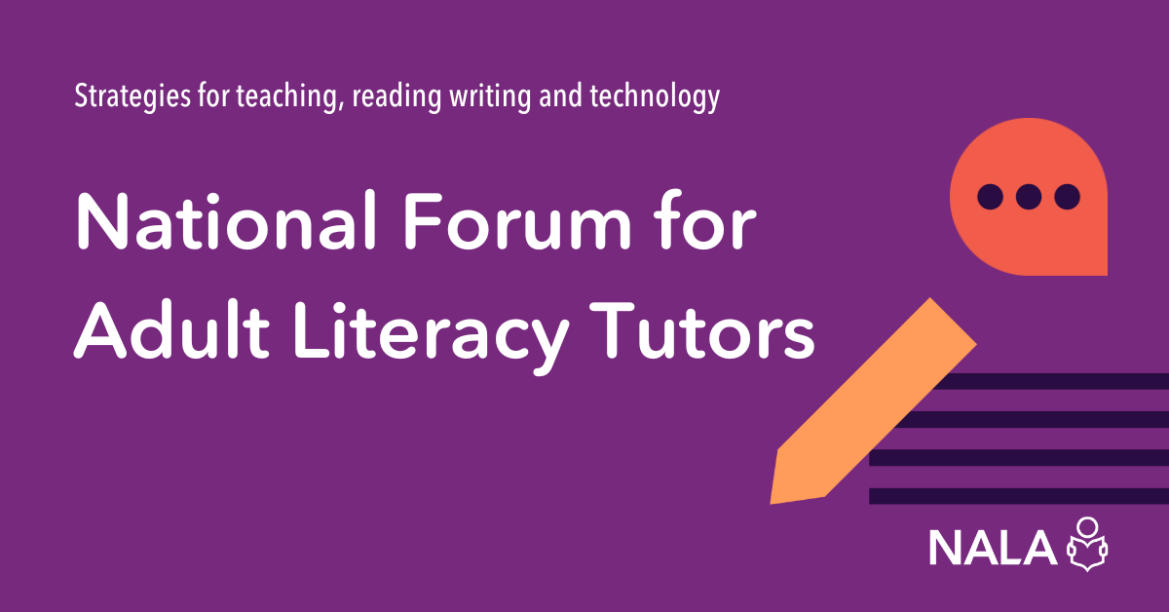 National Forum for Adult Literacy Tutors - Banner