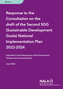 Response to the Consultation on the draft of the Second SDG (Sustainable Development Goals) National Implementation Plan 2022-2024