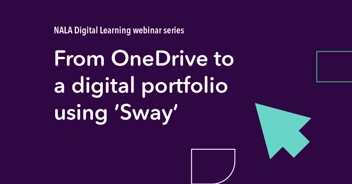 1 OneDrive to digital portfolio