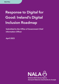 NALA response to Digital for Good: Ireland’s Digital Inclusion Roadmap