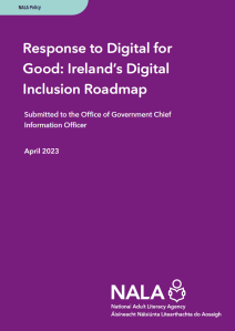 NALA response to Digital for Good: Ireland’s Digital Inclusion Roadmap