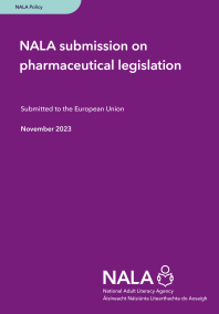 NALA Submission to EU on pharmaceutical legislation