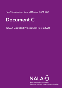 Document C - NALA Updated Procedural Rules 2024