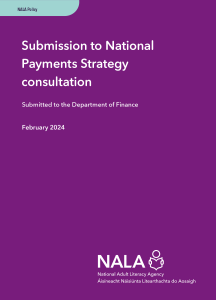 Submission to National Payments Strategy consultation. SSubmitted to the Department of Finance. February 2024.