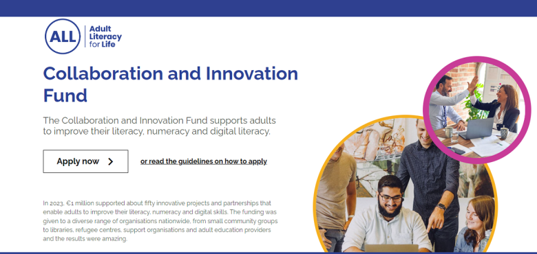 Adult Literacy for Life Collaboration and Innovation Fund