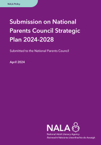 NALA submission on National Parents Council Strategic Plan 2024-2028