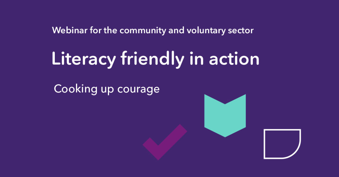 Literacy friendly in action Cooking up courage 23 May event page