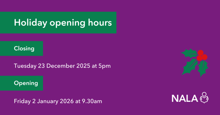 Holiday opening hours. Closing: Tuesday 23 December 2025 at 5pm. Opening: Friday 2 January 2026 at 9.30am