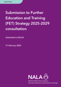 Submission to Further Education and Training (FET) Strategy 2025-2029 consultation. Submitted to SOLAS. 21 February 2025