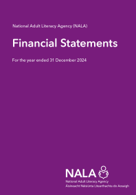 National Adult Literacy Agency (NALA). Financial Statements. For the year ended 31 December 2024.