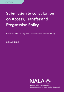 Submission to consultation on Access Transfer and Progression Policy. Submitted to Quality and Qualifications Ireland (QQI). 26 April 2025