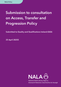 Submission to consultation on Access Transfer and Progression Policy. Submitted to Quality and Qualifications Ireland (QQI). 26 April 2025