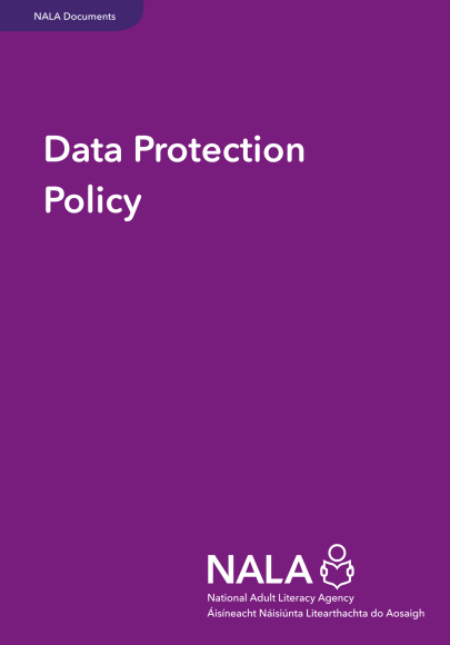 Data Protection Policy cover